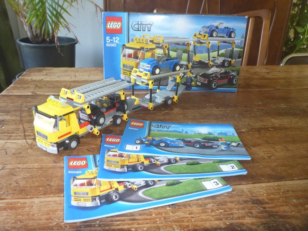 Lego City 60060 Auto transporter, City, Lego, Ophalen of Verzenden, Zo goed als nieuw