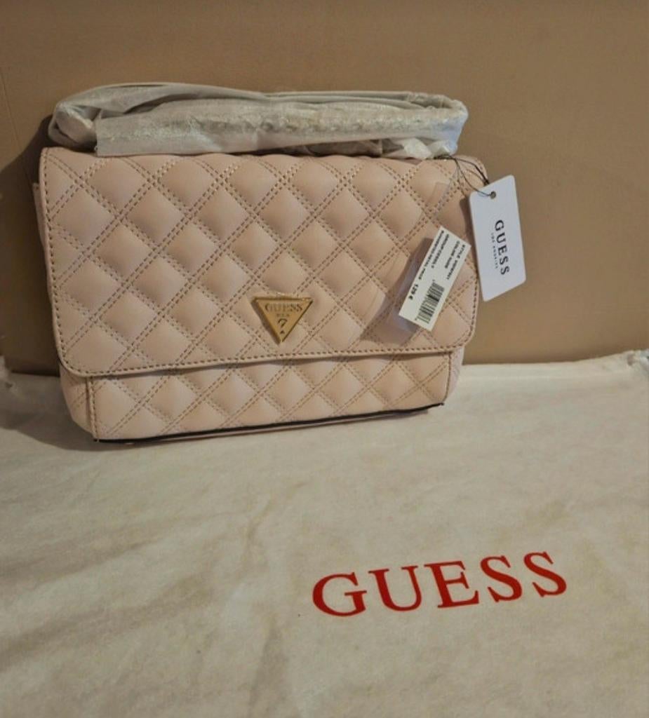 Guess handtas poeder roze, Sieraden, Tassen en Uiterlijk, Tassen | Damestassen, Nieuw, Handtas, Roze, Ophalen of Verzenden