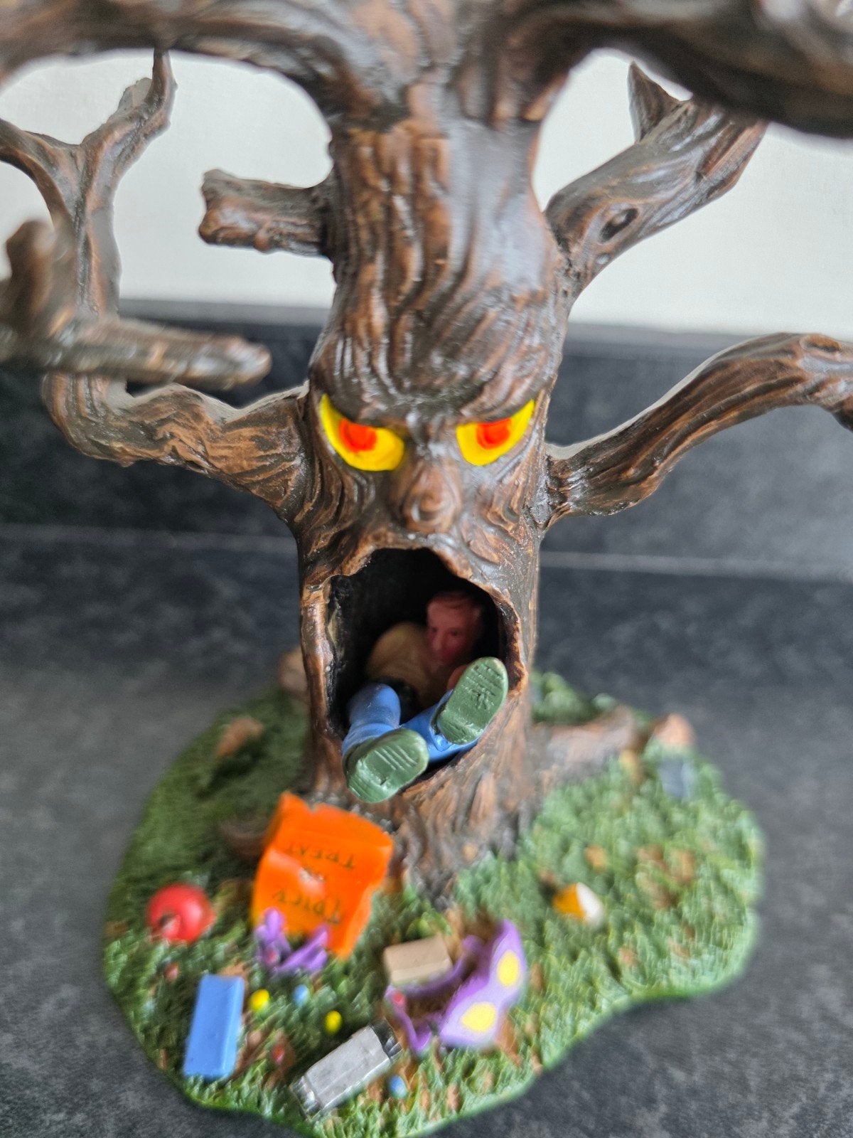 53510 Lemax Retired Spooky town boom Trick or treater, Ophalen of Verzenden, Gebruikt