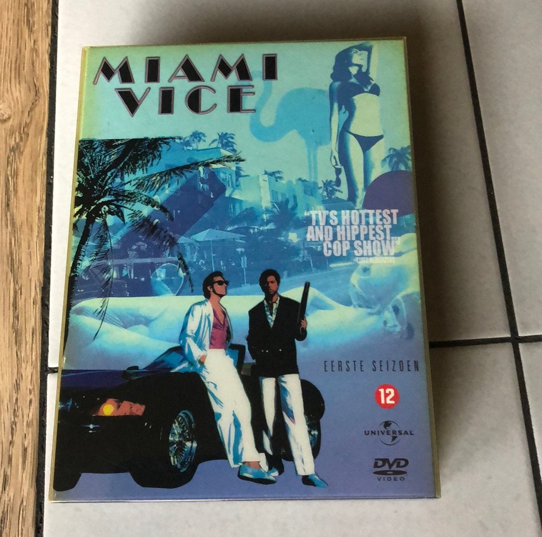 Miami Vice dvd box seizoen 1, Boxset, Ophalen of Verzenden, Zo goed als nieuw, Actie en Avontuur