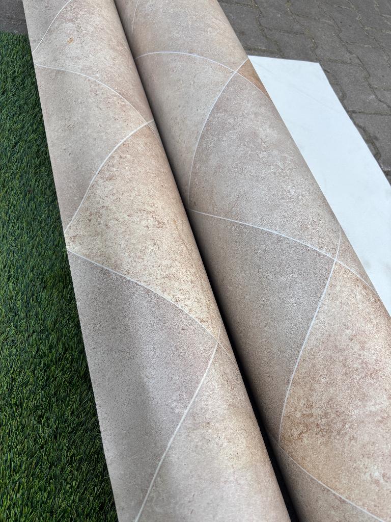 Vinyl zijl coupons  200cm breed van € 15,95 voor €4 p/m2, Ophalen, Nieuw, Vinyl zijl, Langenbach Tapijt