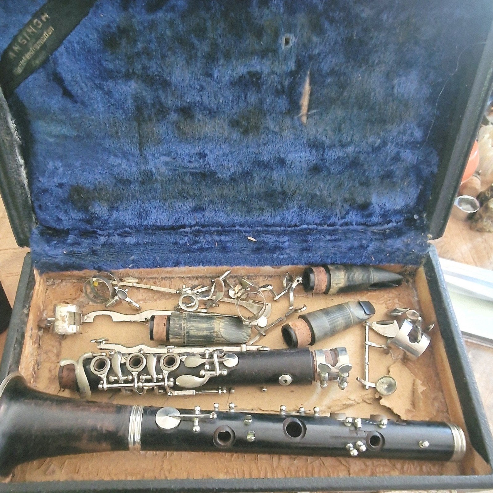 vintage klarinet sloop onderdelen, Ophalen of Verzenden