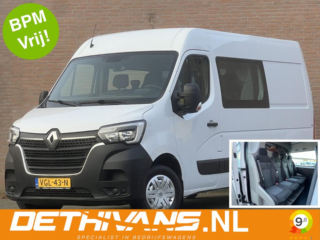 Renault Master 2.3dCi 135PK Dubbelcabine / Camera / Cruiseco, Auto's, Bestelauto's, Bedrijf, Lease, ABS, Airconditioning, Alarm