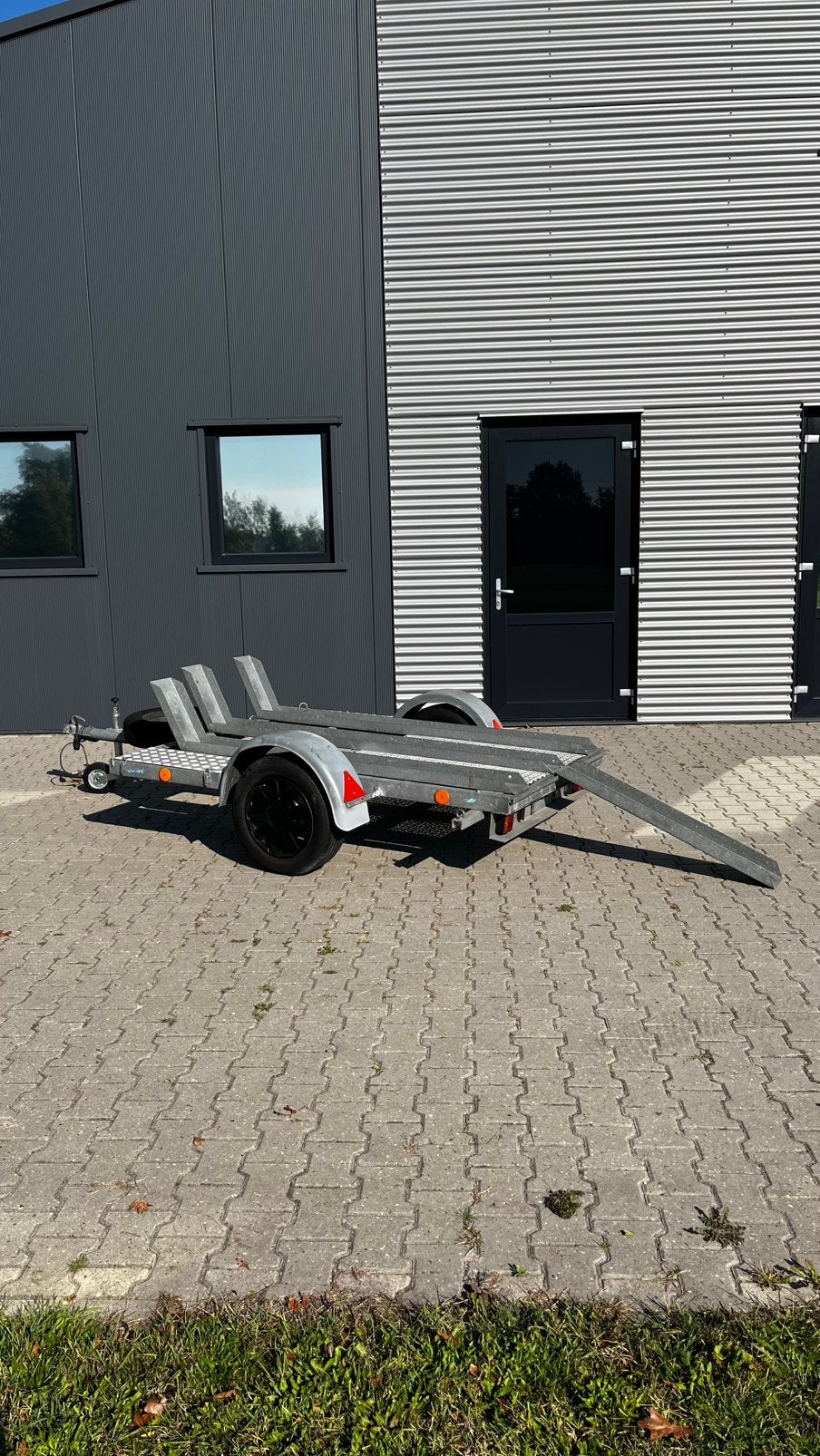 Motor/ scooter aanhanger - compleet en klaar voor gebruik, Ophalen, Gebruikt