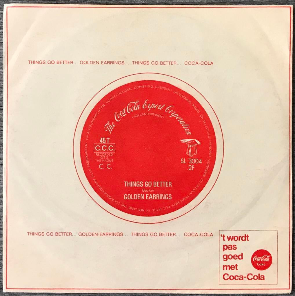 Golden Earrings - Things go better (NL’66) plaat HEEL MOOI, Cd's en Dvd's, Vinyl Singles, Verzenden, Single