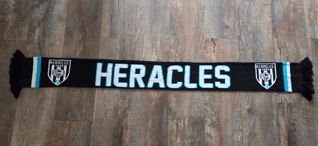 Sjaal Heracles Almelo, Ophalen of Verzenden, Zo goed als nieuw, Overige binnenlandse clubs, Vaantje of Sjaal