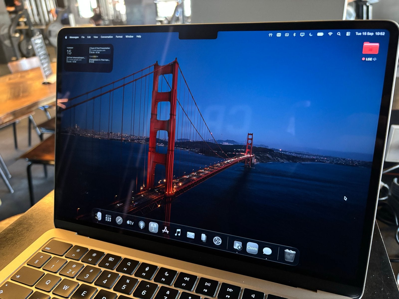 MacBook Air M2 (2022) - Zo goed als nieuw, Ophalen, 256 GB, Qwerty, 8 GB