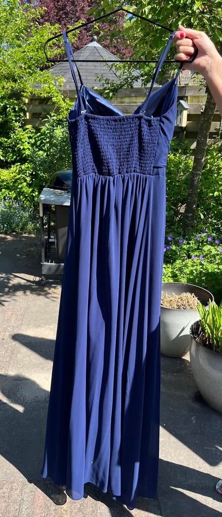 Gala jurk, Kleding | Dames, Gelegenheidskleding, Ophalen of Verzenden, Zo goed als nieuw, Blauw, Galajurk