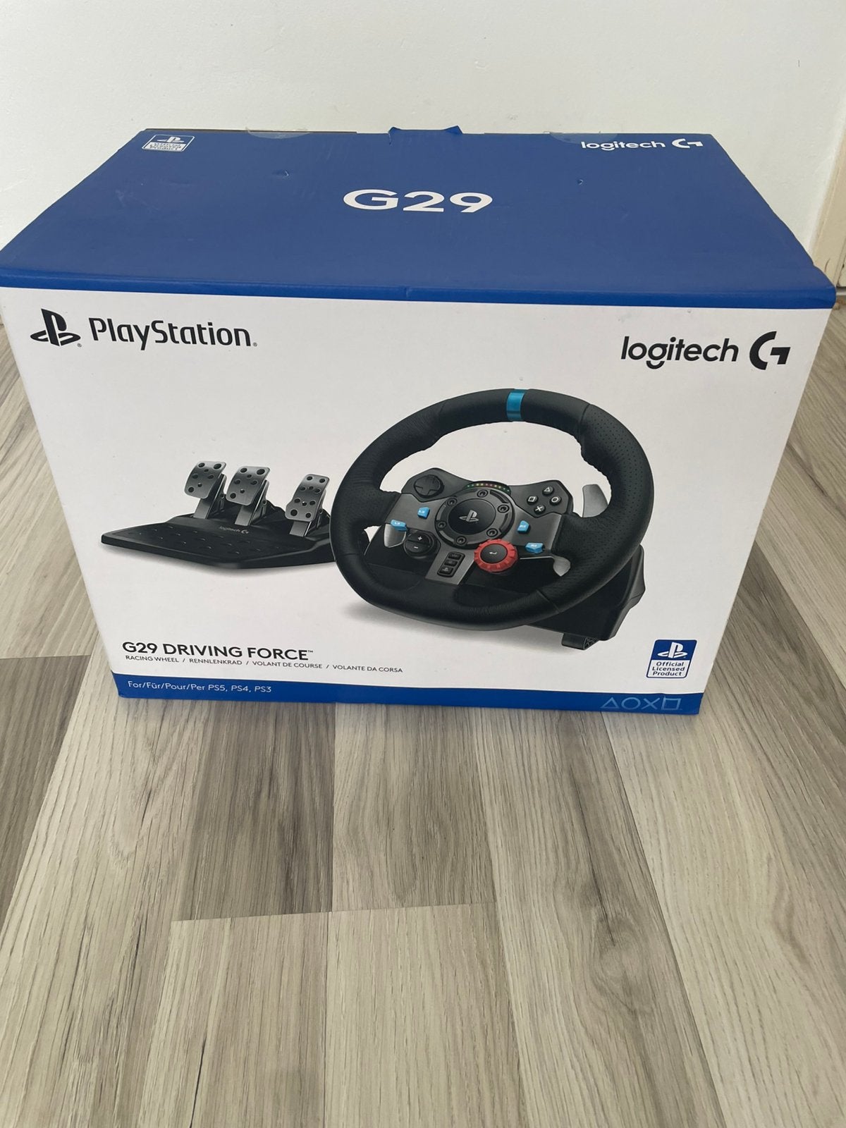 Logitech G29 driving force stuur, Ophalen of Verzenden, Zo goed als nieuw
