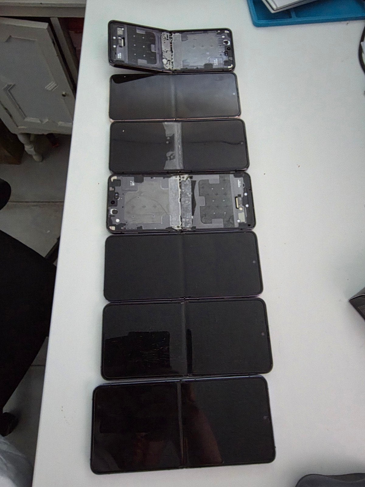 Samsung Galaxy Z Flip 4 - Defecte Toestellen (7 stuks), Telecommunicatie, Mobiele telefoons | Samsung, Verzenden, Touchscreen