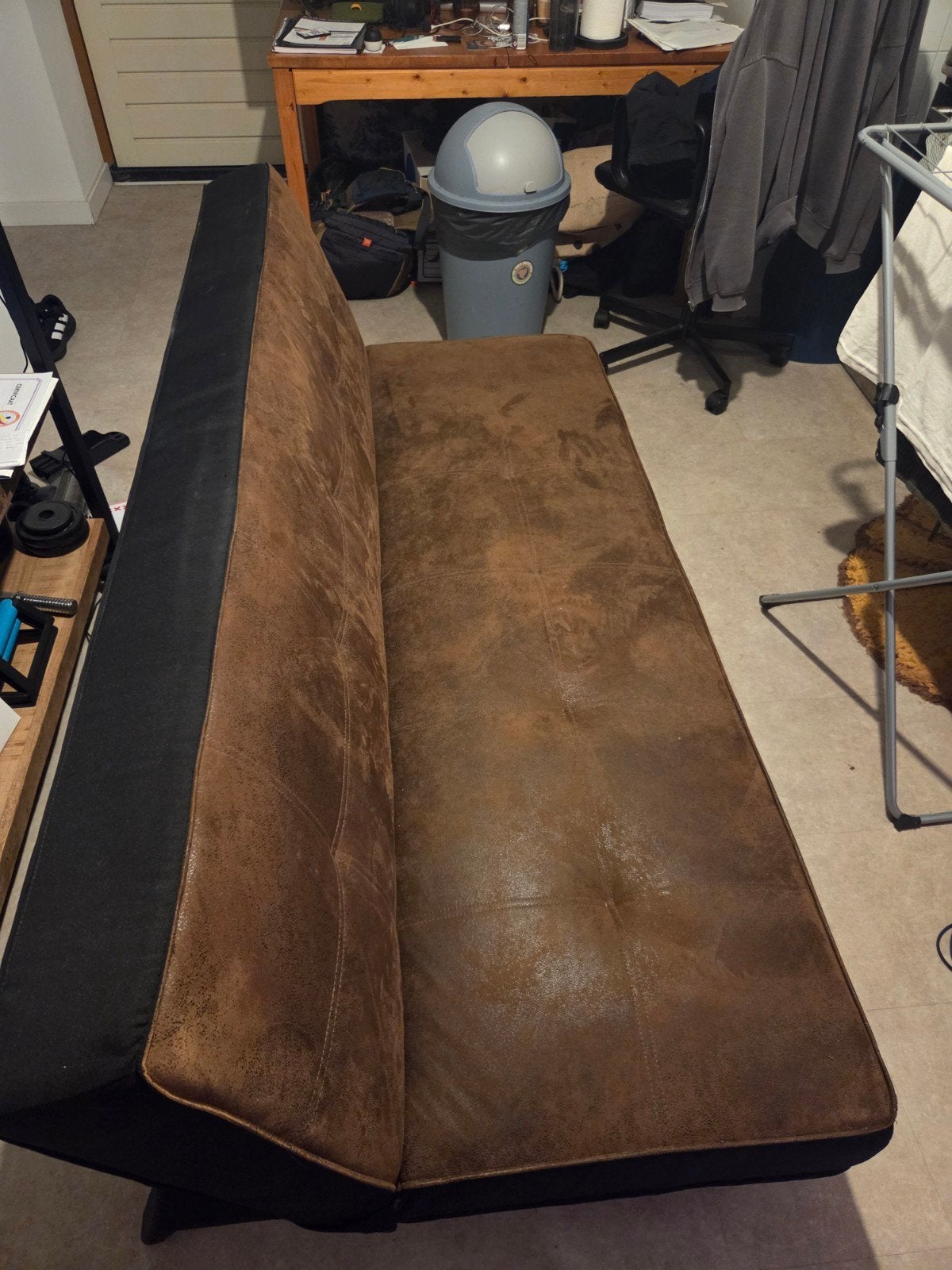 Futon, Ophalen, Gebruikt, Eenpersoons, 100 tot 125 cm
