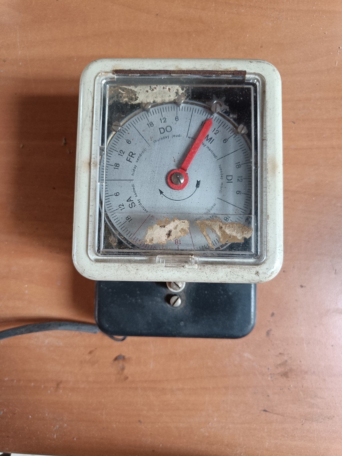 Antieke Tijdschakelaar - Vintage Tijdrelais, Antiek en Kunst, Ophalen of Verzenden