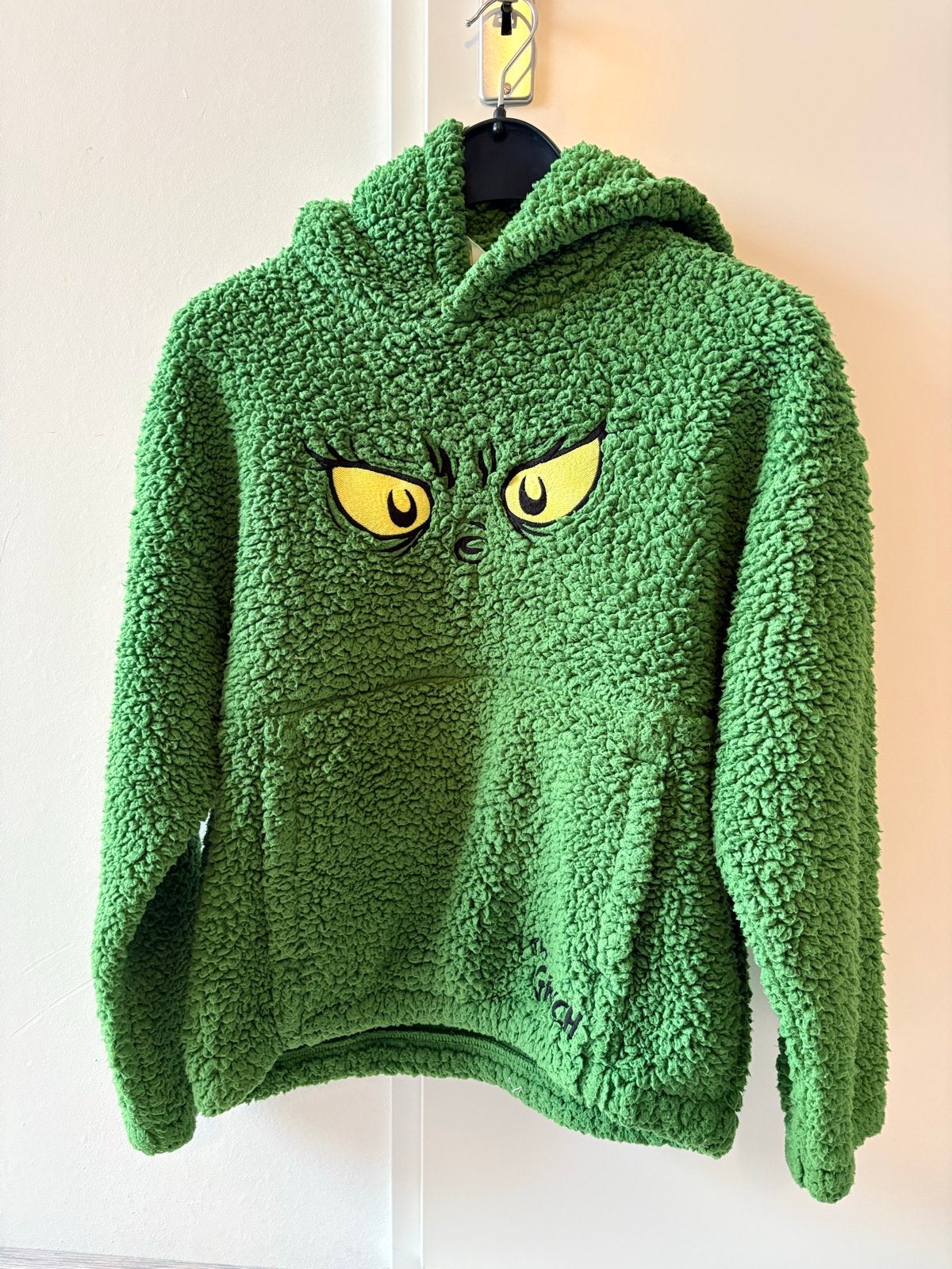 Ready for The Grinch - Teddy Hoodie maat 158/164, Ophalen of Verzenden, Zo goed als nieuw, Jongen of Meisje, Trui of Vest