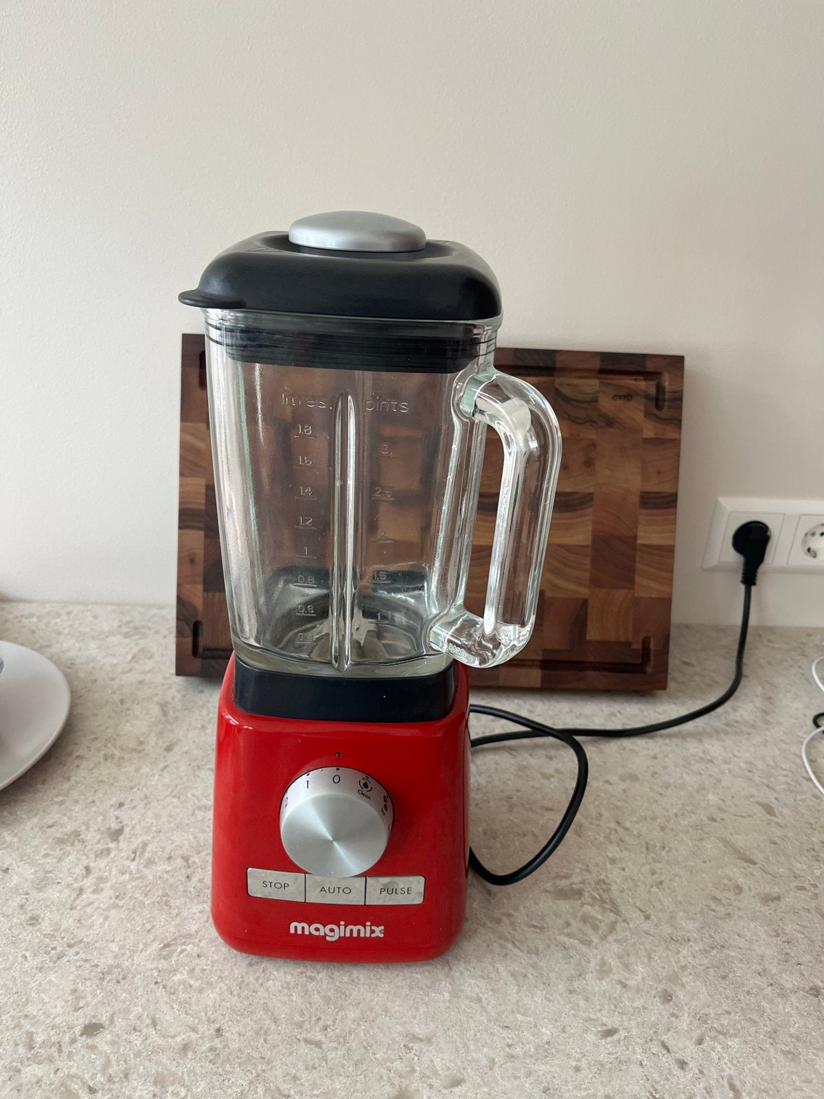 Magimix Blender Rood - Krachtige Keukenmachine, Witgoed en Apparatuur, Verzenden, Zo goed als nieuw, Powerblender