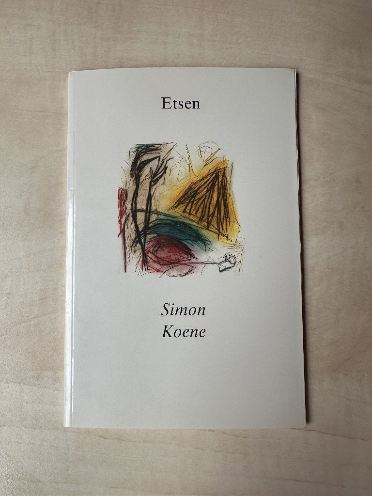 Etsen – Simon Koene | Kunstboekje | 1990, Antiek en Kunst, Kunst | Etsen en Gravures, Ophalen of Verzenden, Ets, 1950 - 1999