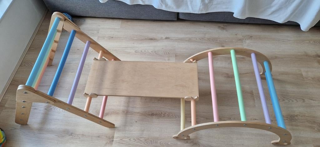 Montessori / Pikler Climbing Arch + Ramp, Ophalen, Zo goed als nieuw, Overige typen