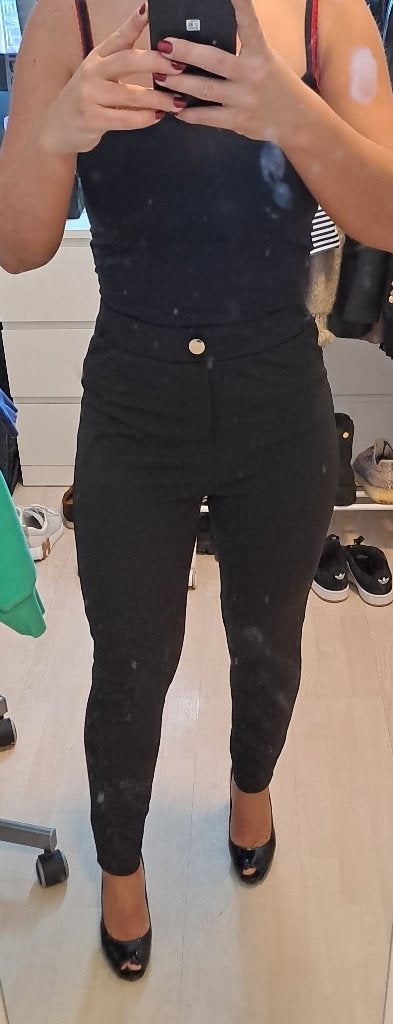 Zwarte pantalon., Verzenden, Zwart, Nieuw, Maat 36 (S)