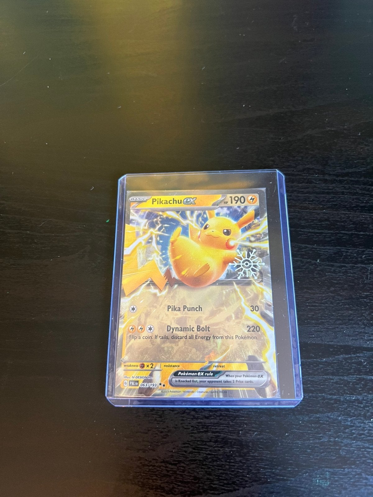 Stamped pikachu ex (sealed), Ophalen of Verzenden, Zo goed als nieuw