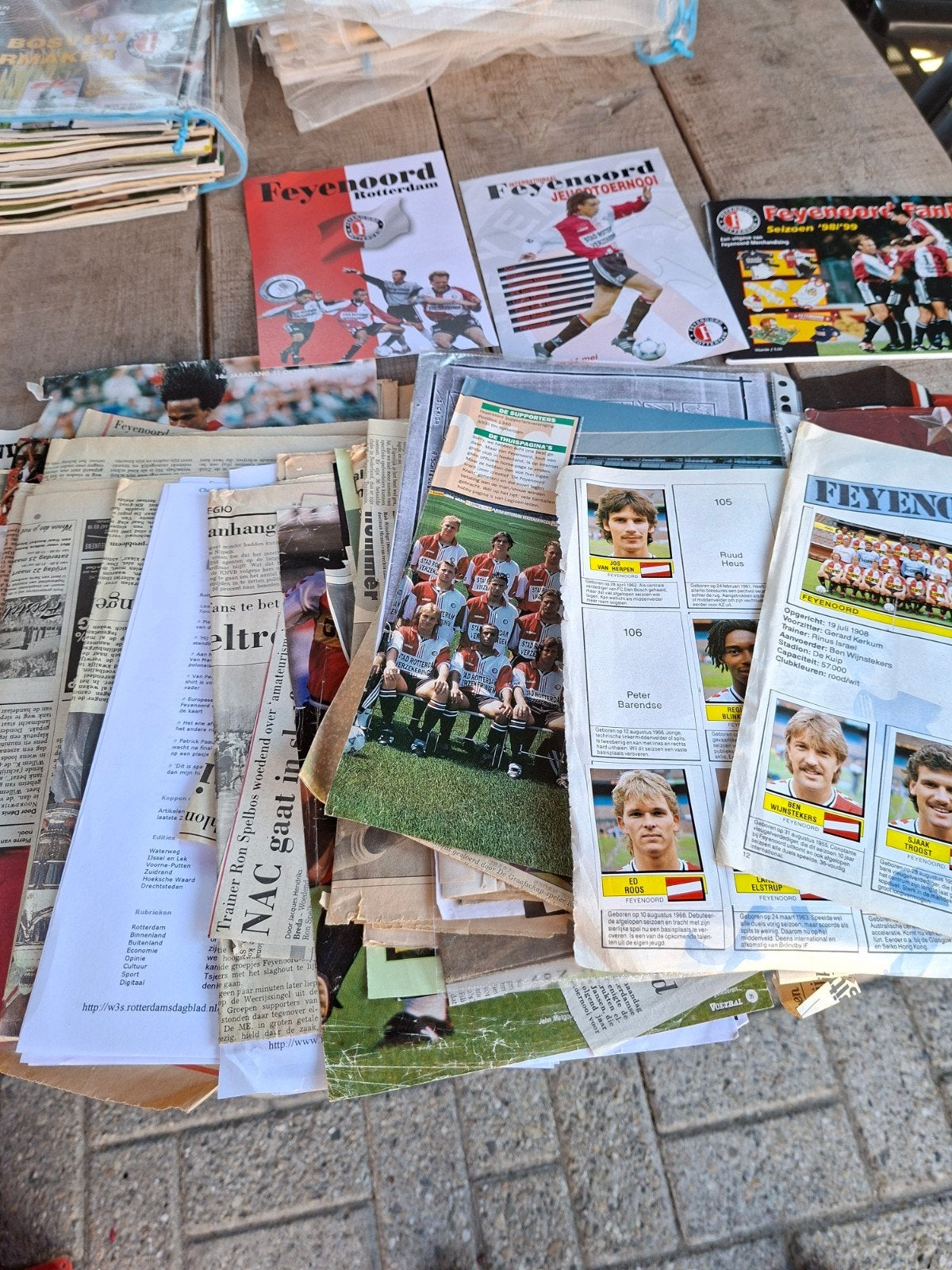 Feijenoord, Ophalen