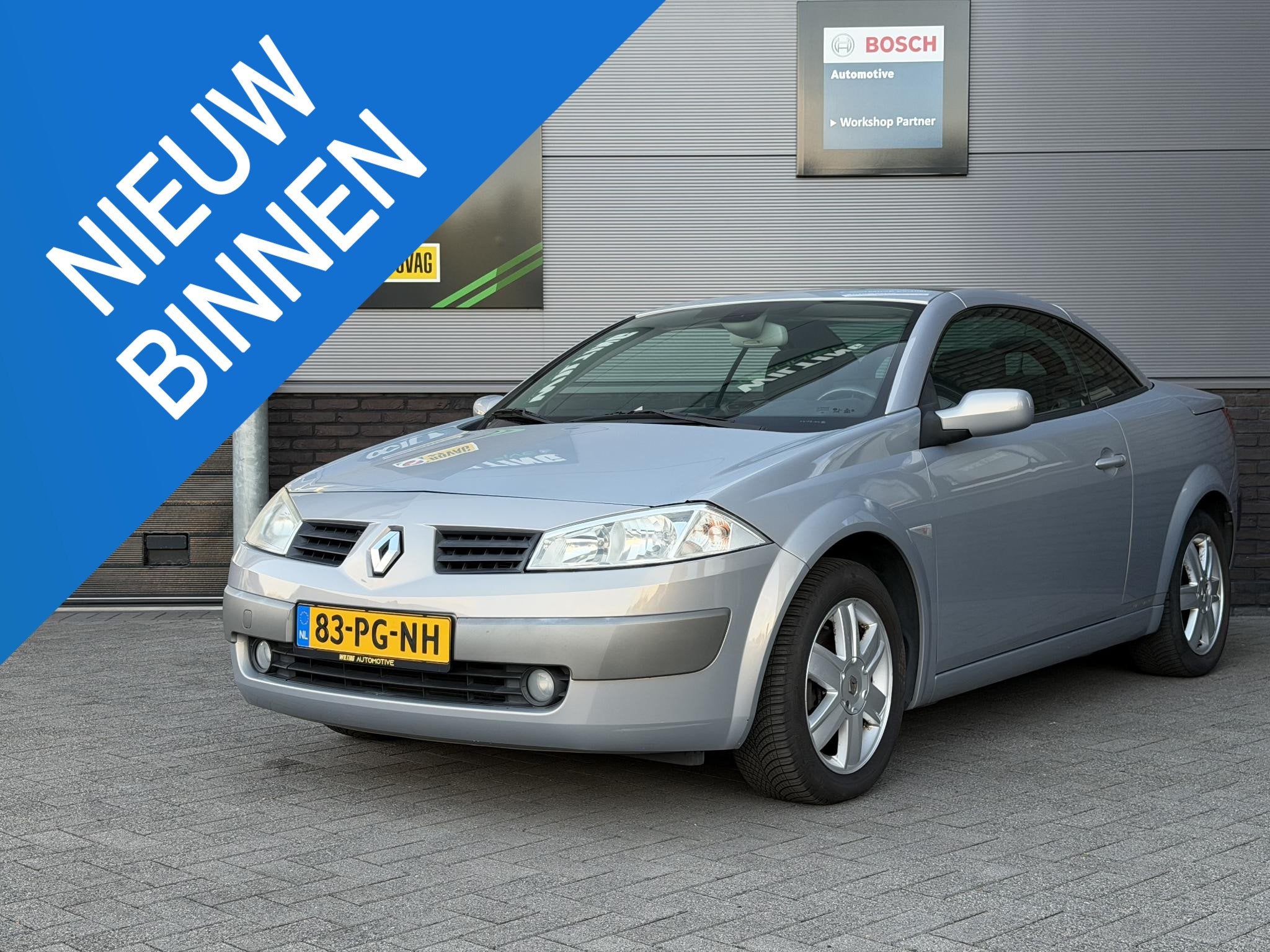 Renault Mégane Coupé-Cabriolet 2.0-16V Privilège Luxe, Auto's, Voorwielaandrijving, 1998 cc, Stof, Gebruikt