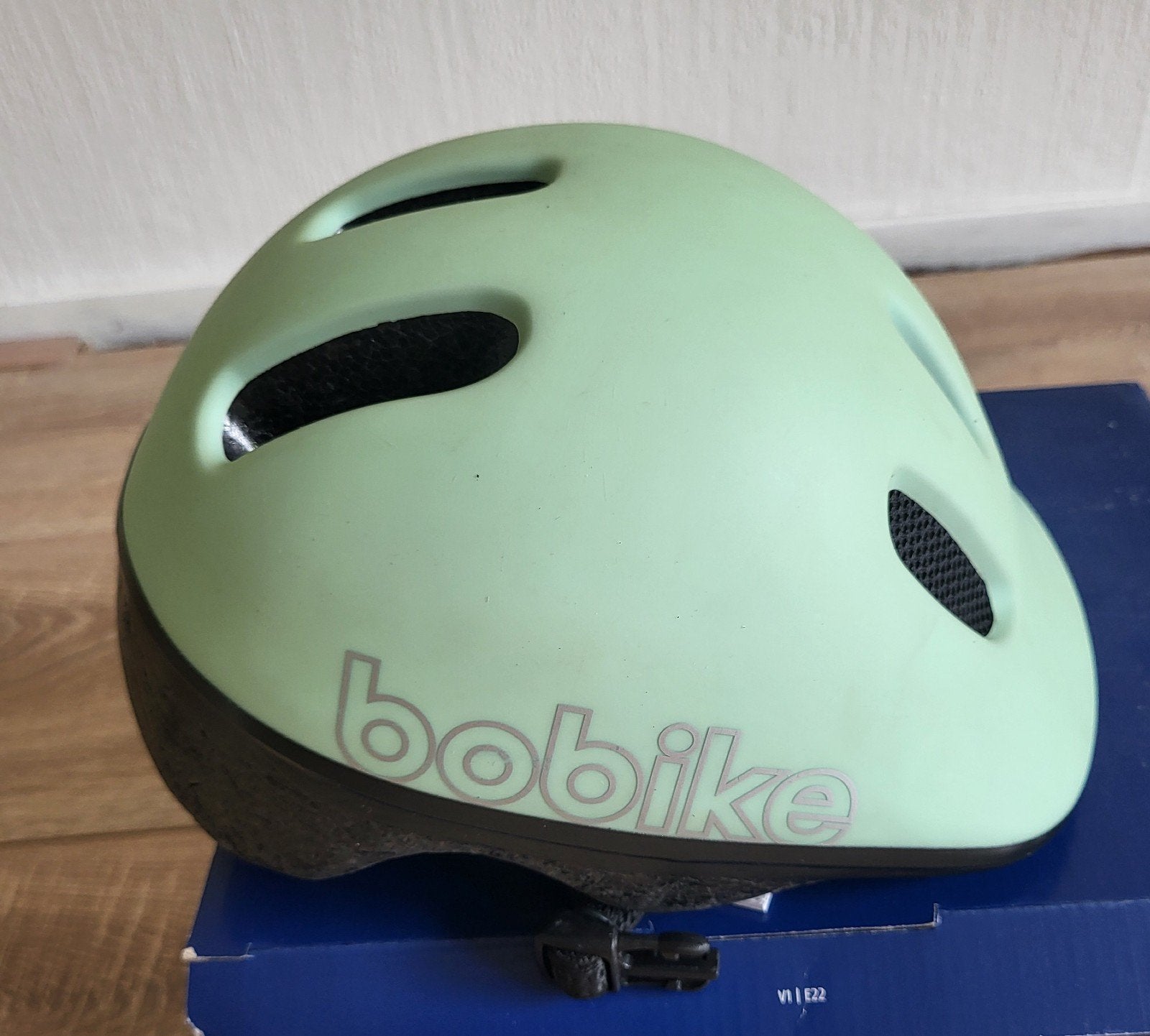 Bobike kinder fietshelm XXS - Mintgroen 45-48cm, Fietsen en Brommers, Fietsaccessoires | Fietshelmen, Jongen of Meisje, Zo goed als nieuw