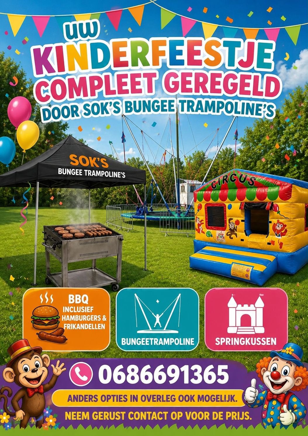 Kinderfeestje, Eén persoon