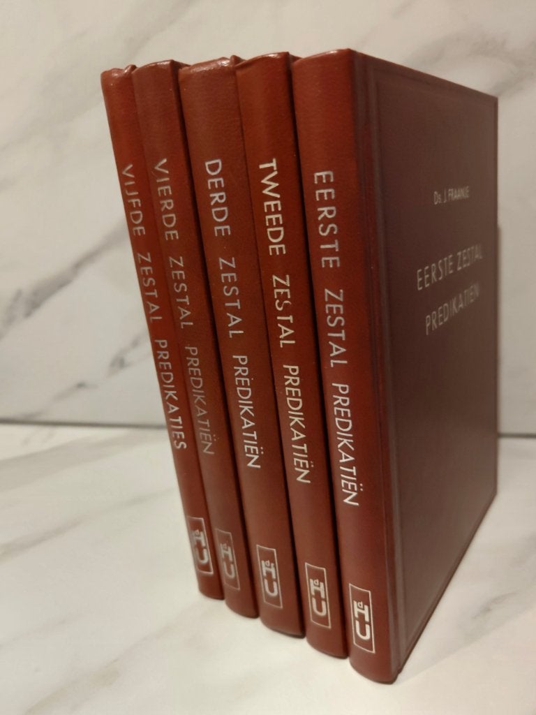 Ds. J. Fraanje. 1e 2e 3e 4e zestal predikatiën., Ophalen of Verzenden, Gelezen, Christendom | Protestants