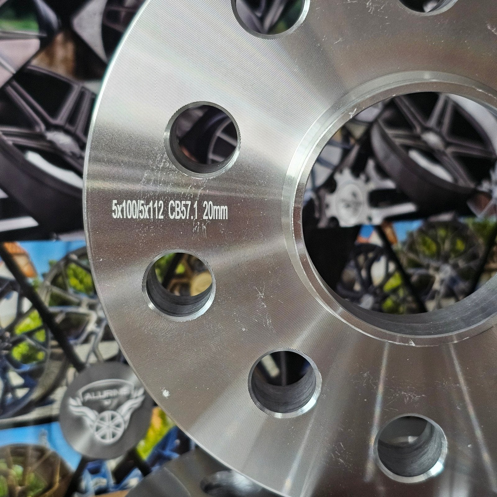 Spoorverbreders spacers Vw Golf Audi A3 5x112 57,1 20mm, Ophalen of Verzenden