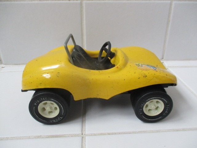 leuke gele vintage tonka buggy groot model, Ophalen of Verzenden, Gebruikt
