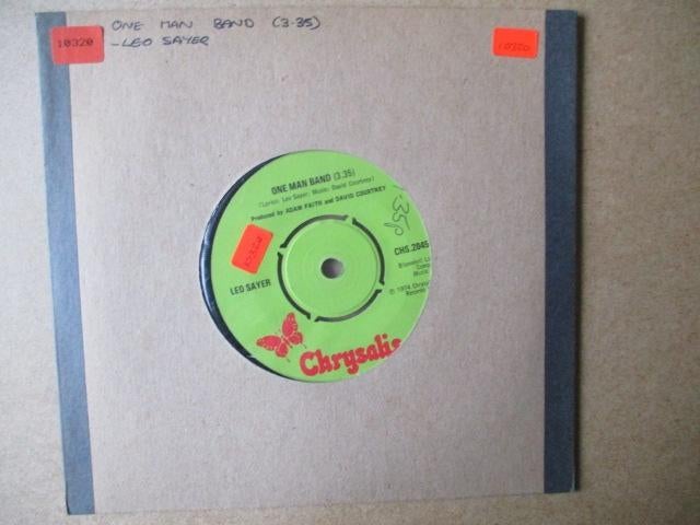 s4425 leo sayer - one man band, Ophalen, Gebruikt, Overige genres, 7 inch