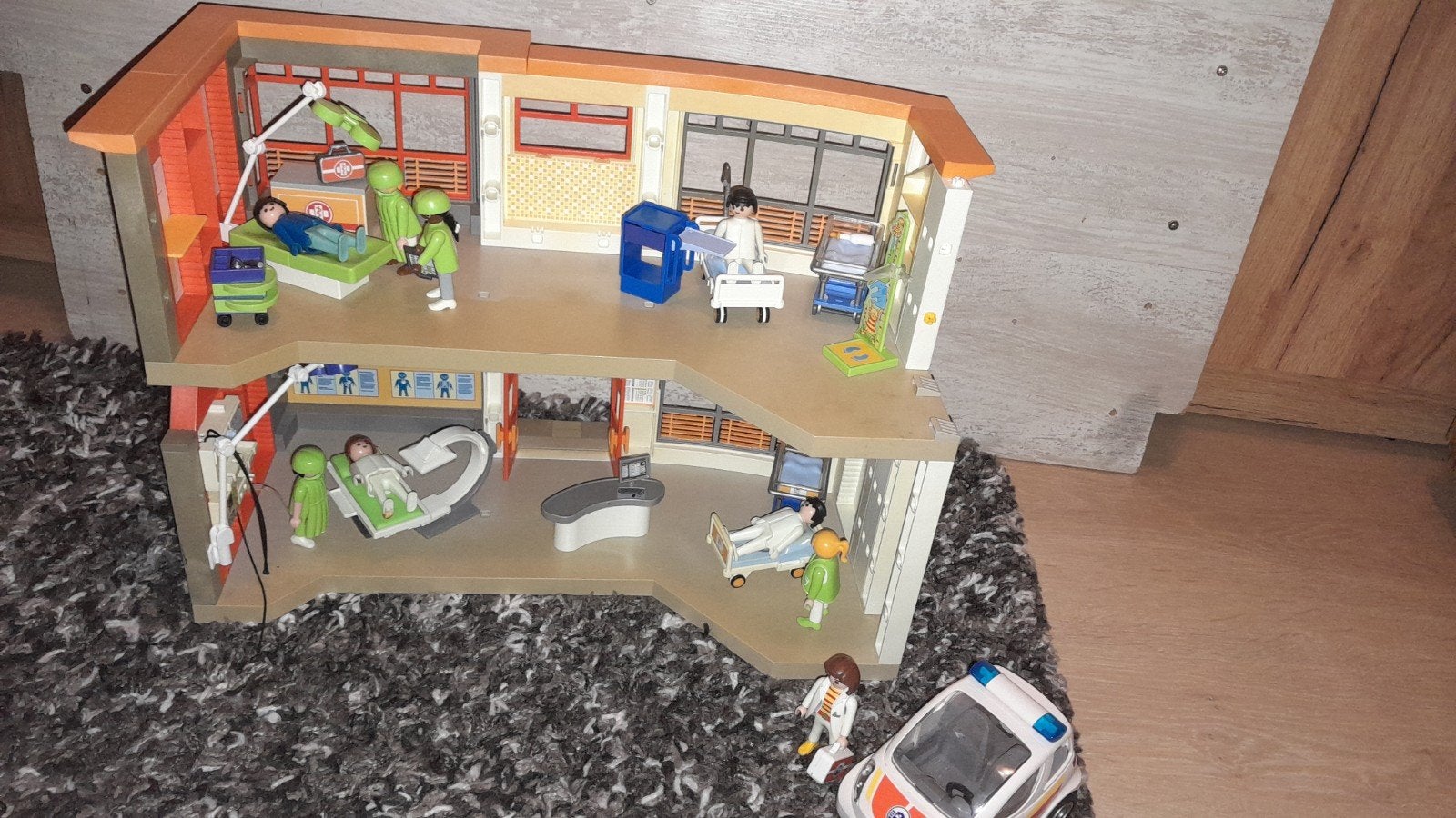 Playmobil Ziekenhuis, Ophalen of Verzenden, Gebruikt, Gebouw
