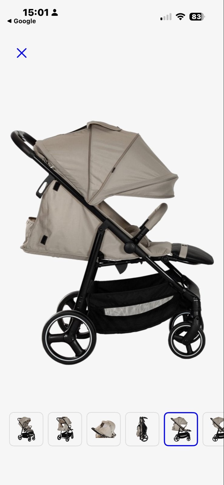 Buggy Puck Flo Clay, Ophalen, Gebruikt, Kinderwagen, Overige merken