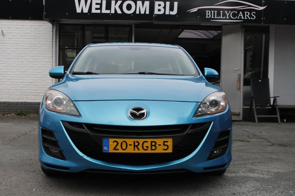 Mazda 3 1.6 TS / Airco / Elektrische Ramen / APK NIEUW / Afn, Voorwielaandrijving, Euro 5, Gebruikt, Zwart