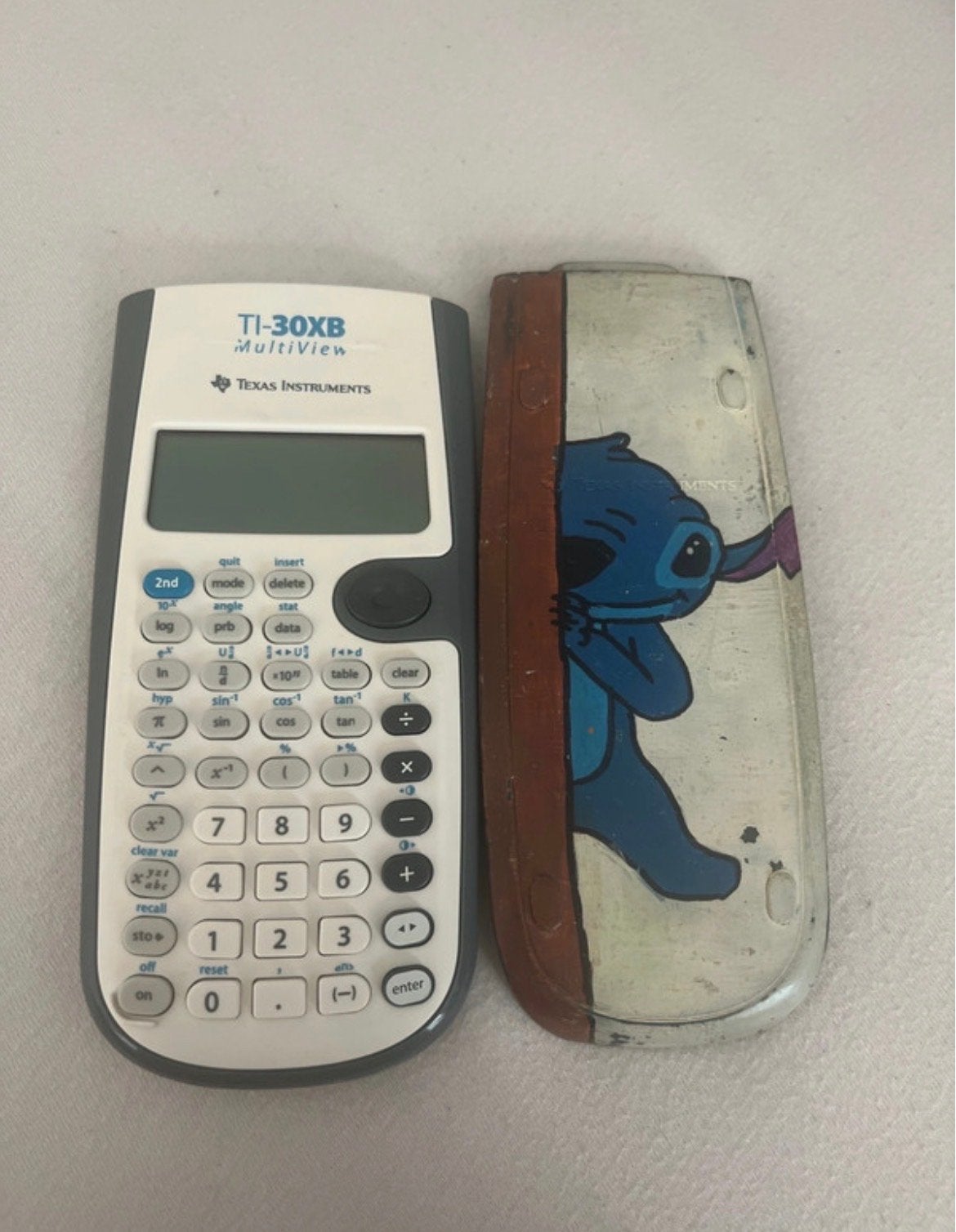 Rekenmachine school TI-30XB Multiview, Verzenden, Grafische rekenmachine, Gebruikt