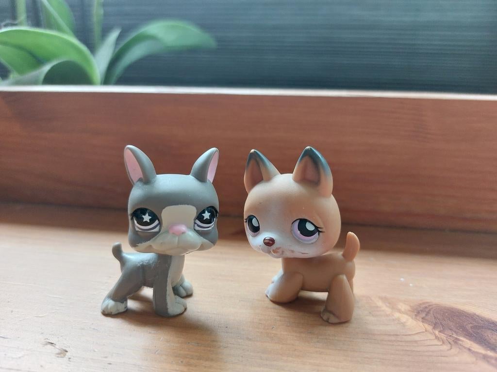 Littlest pet shop 2x hond, Ophalen of Verzenden