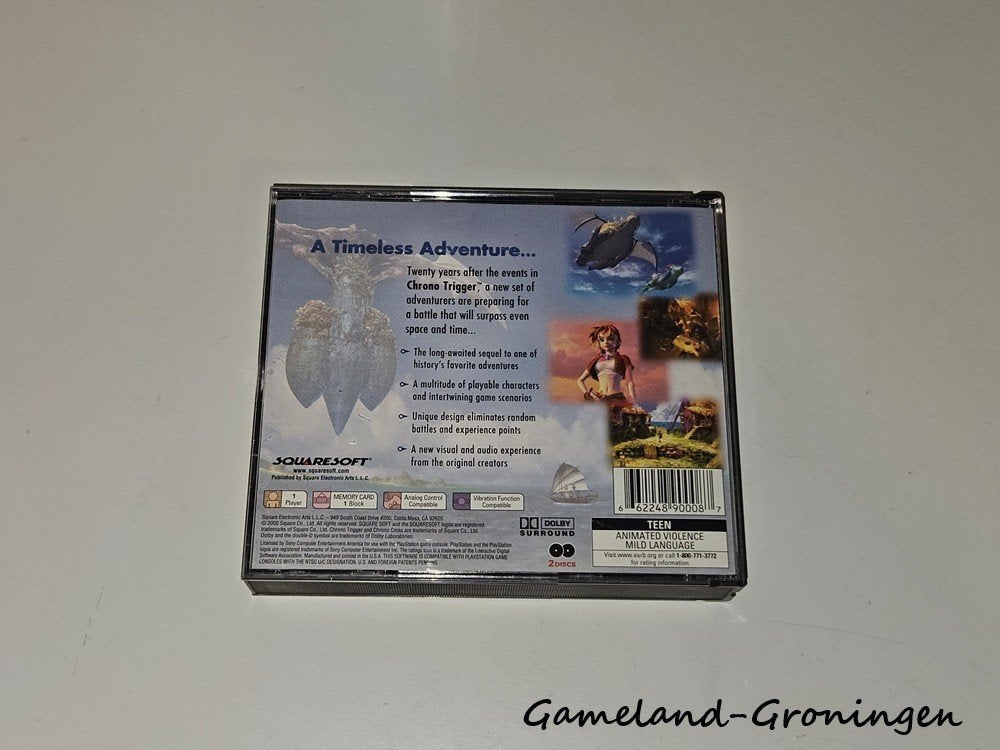 Chrono Cross (PS1) NTSC, Gebruikt, -, -, 1 speler