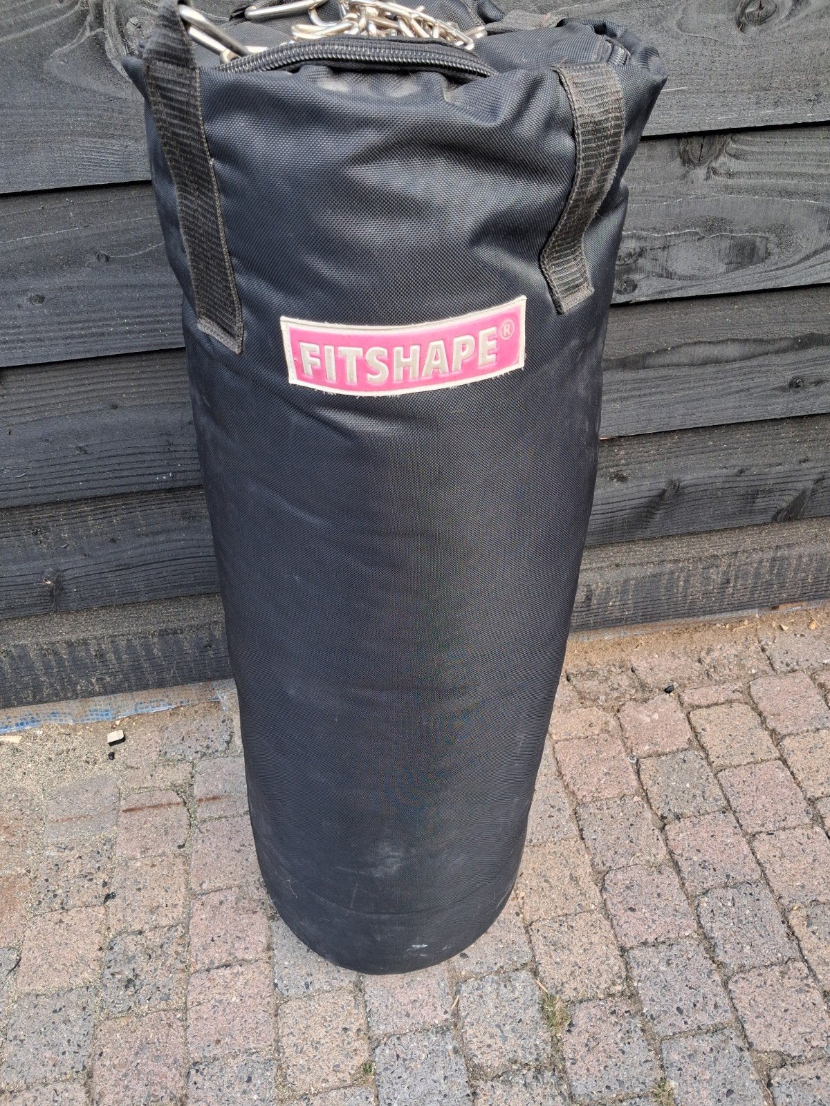 Fitshape Bokszak 1 meter hoog, Sport en Fitness, Ophalen, Gebruikt, Bokszak