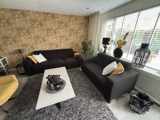 bankstel, Ophalen of Verzenden, Gebruikt, 75 tot 100 cm, Vierpersoons of meer