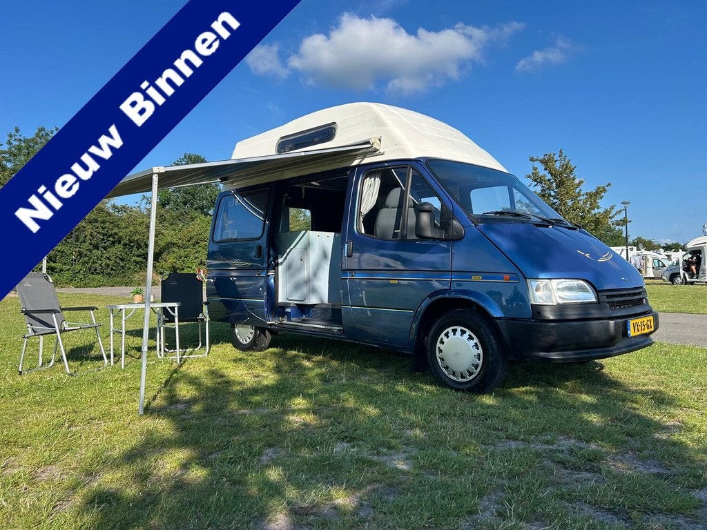 Ford TRANSIT 80D ORINELE FABRIEKS BUSCAMPER 4 SLAAP PLAATSEN, Caravans en Kamperen, Campers, Bedrijf, tot en met 4, Buscamper of Camperbus