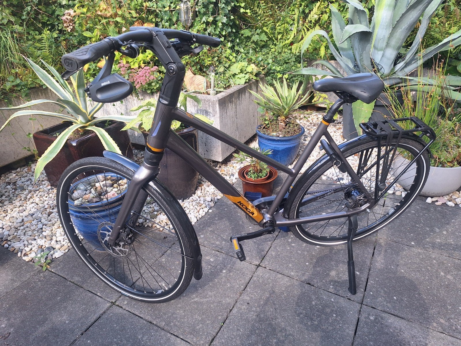 Koga f3 8.0 56 cm mixed frame grijs, Ophalen, 28 inch, Gebruikt, 10 tot 15 versnellingen