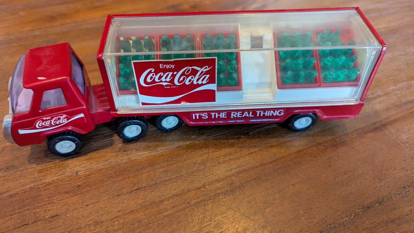 Coca Cola vrachtwagen jaren '70  Buddy L metaal compleet, Ophalen of Verzenden, Bus of Vrachtwagen, Overige merken