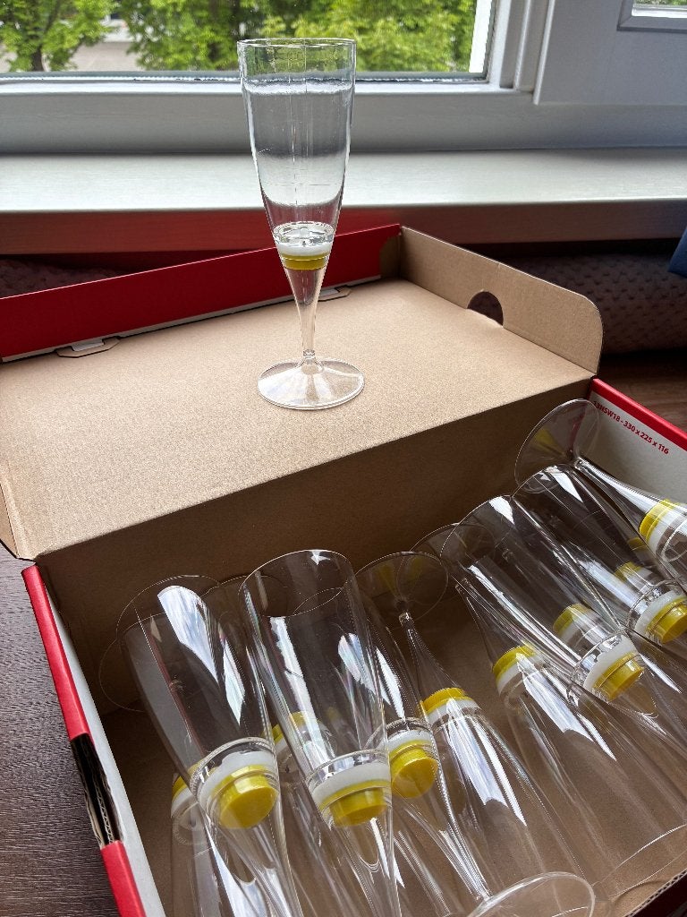 Glazen, Ophalen of Verzenden, Zo goed als nieuw, Overige typen