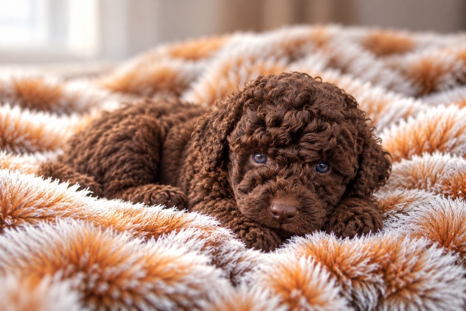 Choco Mini Labradoodle pupjes mogen het nest verlaten., Overige rassen, CDV (hondenziekte), 8 tot 15 weken, Meerdere