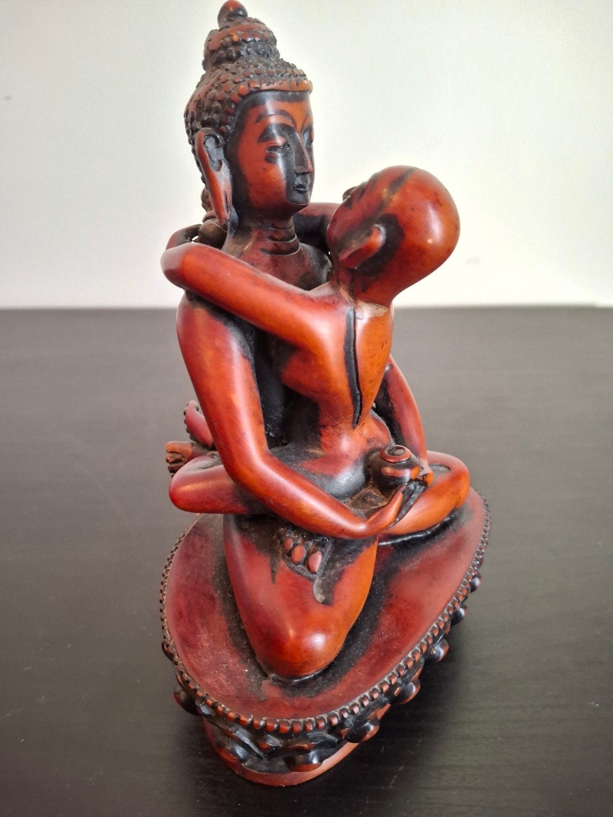 Boeddha Yab-Yum beeldje - Tantrische kunst, Verzamelen, Ophalen of Verzenden, Zo goed als nieuw, Religie
