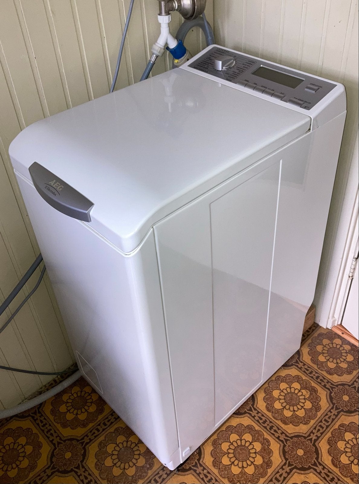 AEG Electrolux Bovenlader Wasmachine 6 kg, Witgoed en Apparatuur, Ophalen, Gebruikt, Bovenlader, 85 tot 90 cm