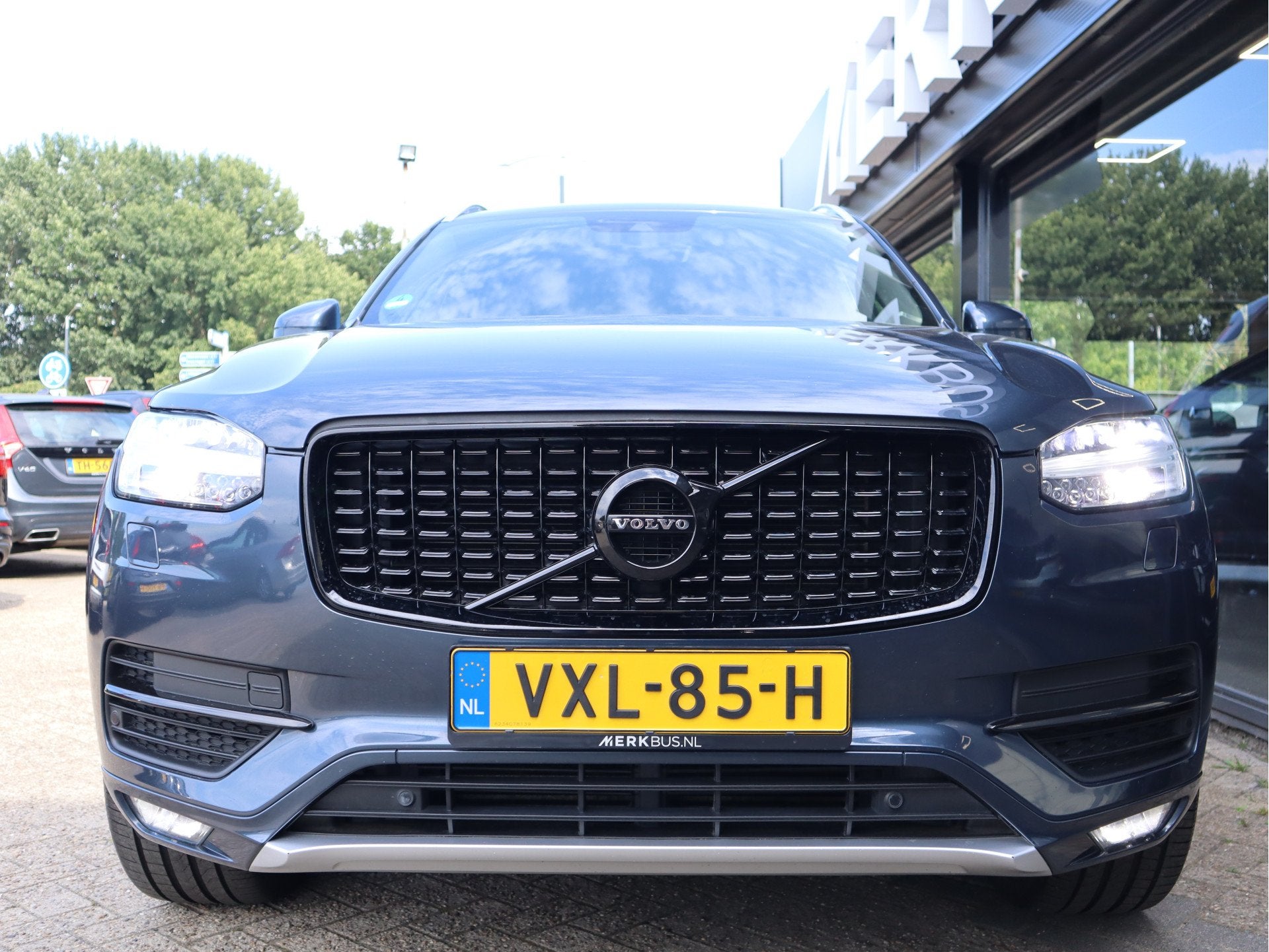 Volvo XC90D5 INSCRIPTION 235PK AUTOMAAT GRIJSKENTEKEN INSCRI, Auto's, Gebruikt, Euro 6, 4 cilinders, 1969 cc