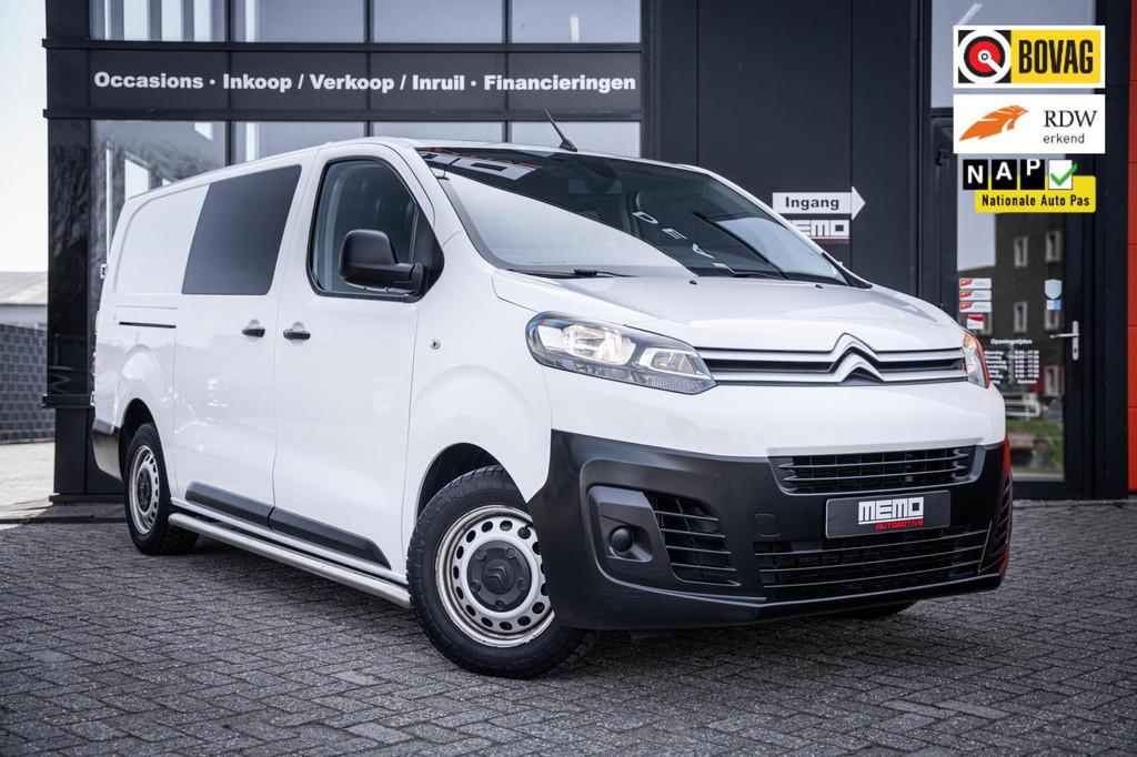 Citroen Jumpy bestel 2.0 BlueHDI 120 XL Club DC*DUBBEL CABIN, Gebruikt, Euro 6, 4 cilinders, Citroën