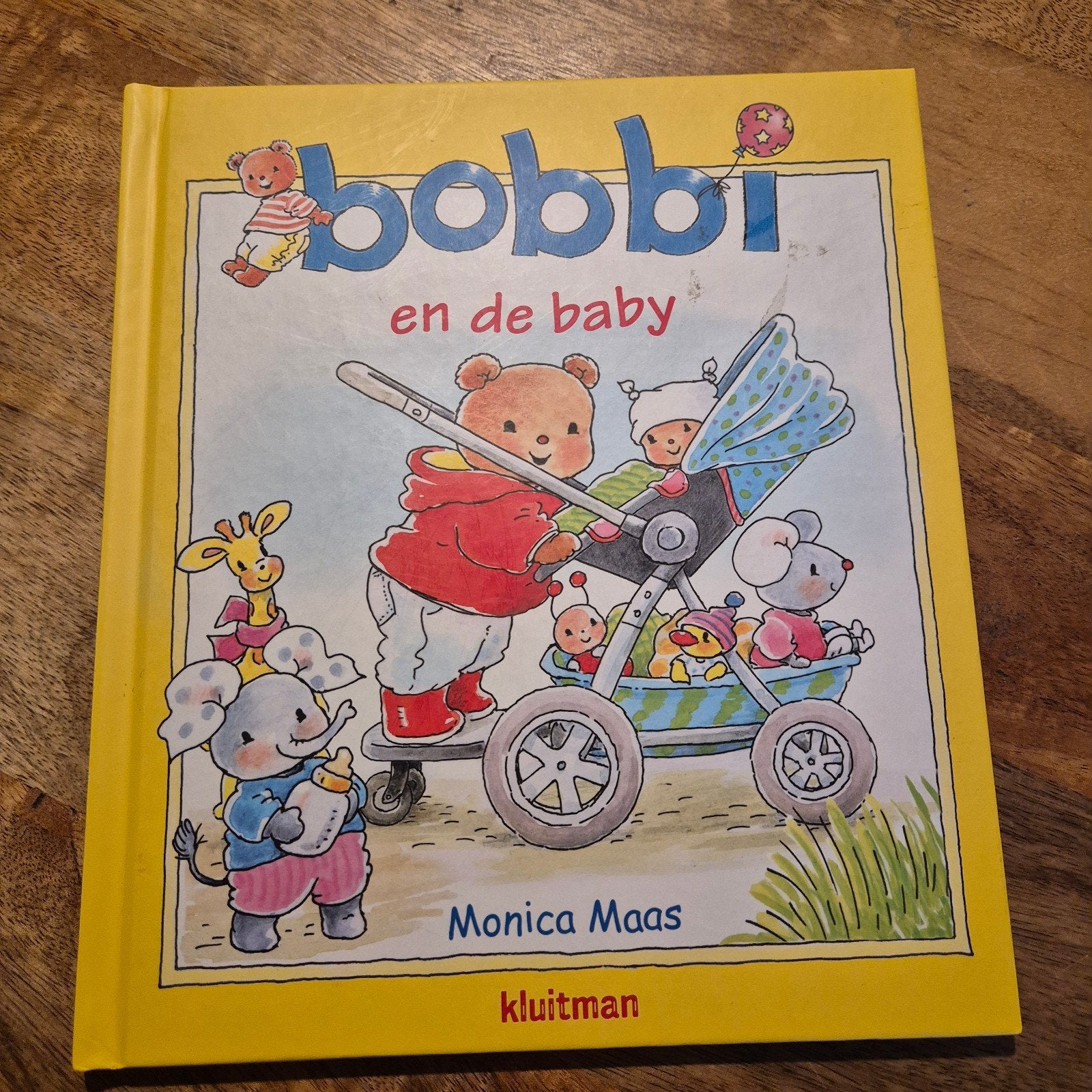 Bobbi en de baby - Monica Maas (peuterboek), Boeken, Ophalen of Verzenden, Zo goed als nieuw, Monica Maas, 1 tot 2 jaar