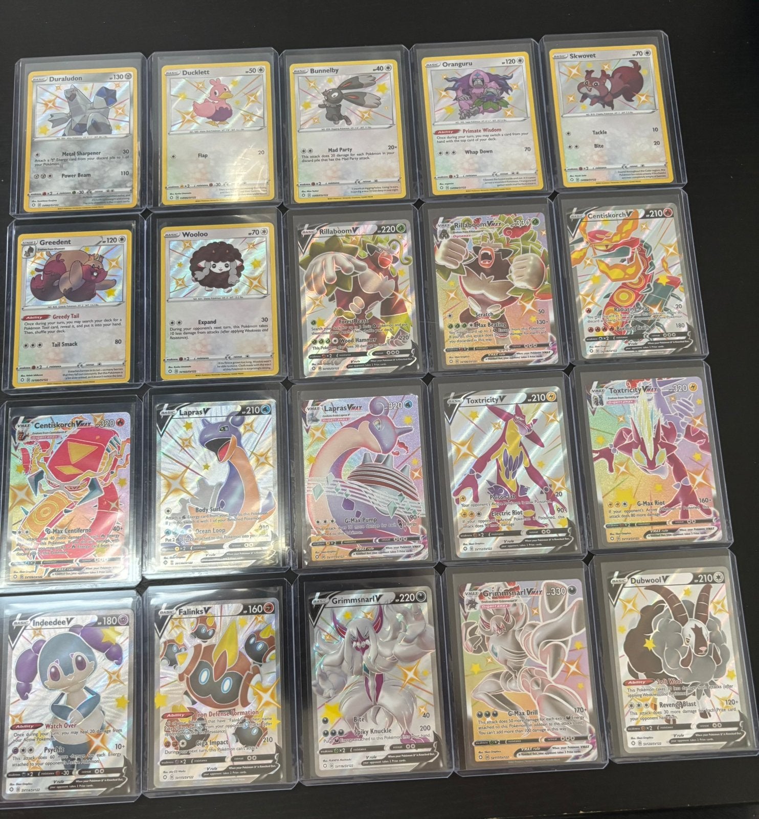 Pokémon Kaarten SV/SV122 Shining Fates Shiny Losverkoop, Ophalen of Verzenden, Zo goed als nieuw, Meerdere kaarten