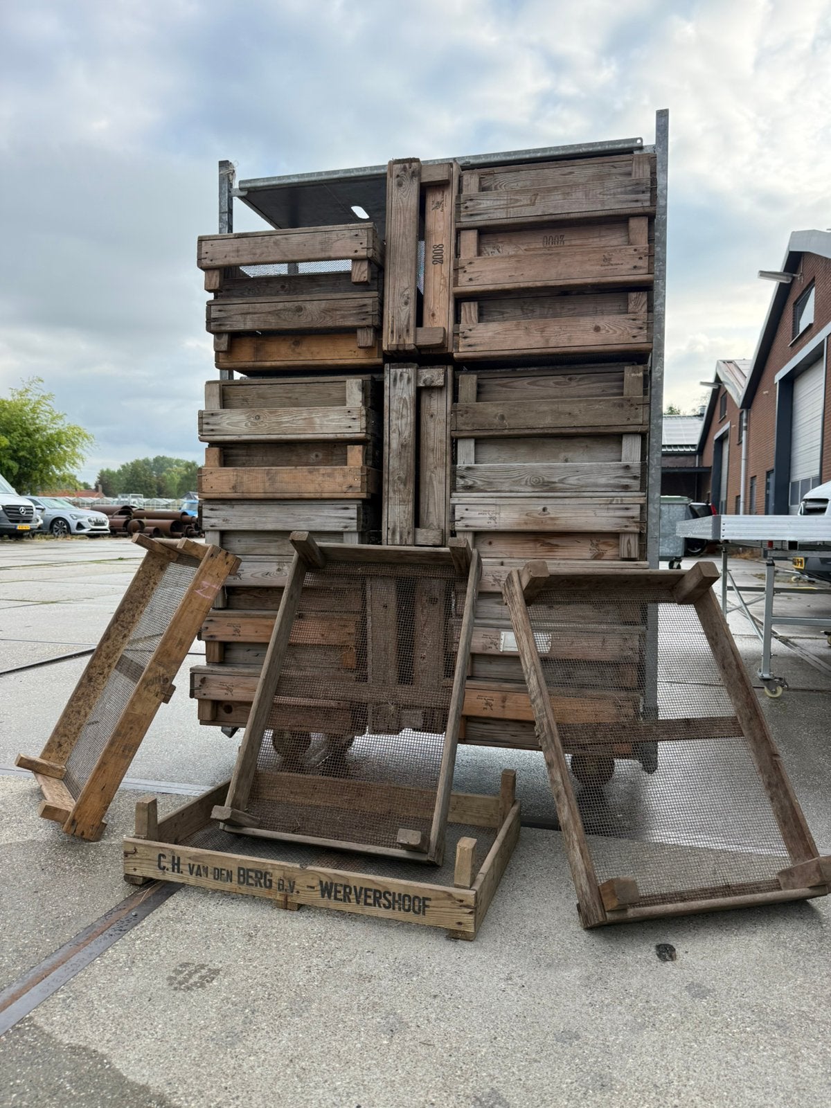 Brocante Gaasbak, Ophalen, Gebruikt, Minder dan 30 cm, 60 tot 100 cm